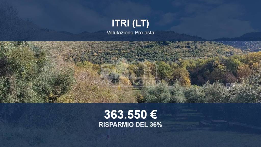 terreno in vendita ad Itri