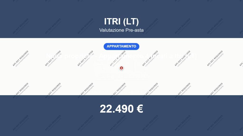 appartamento in vendita ad Itri