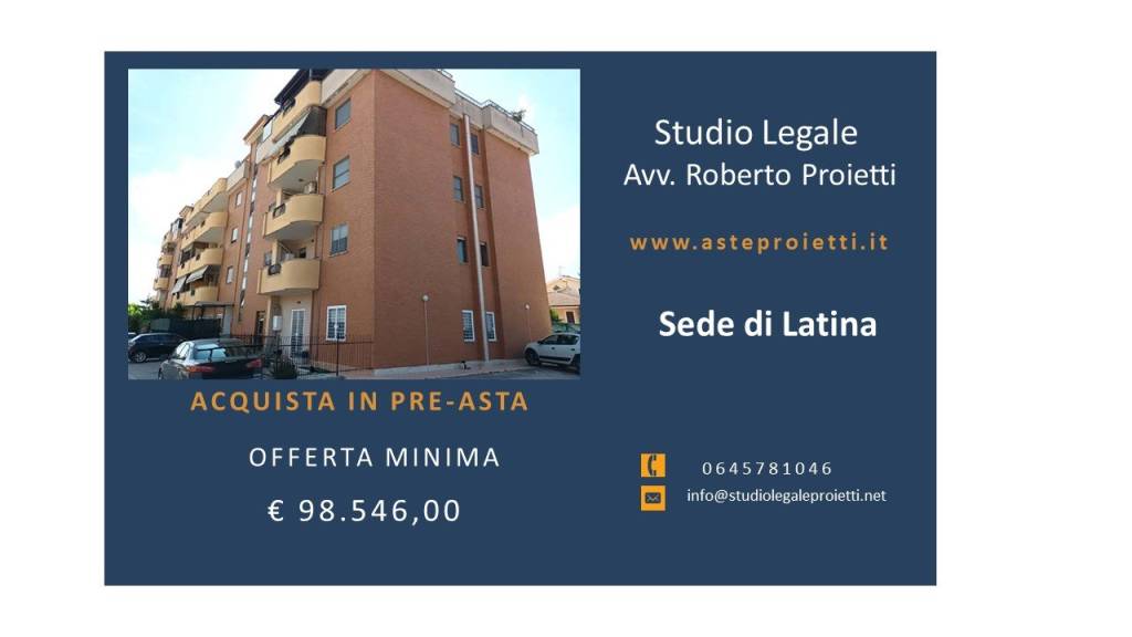 appartamento in vendita a Latina in zona Borgo Montello