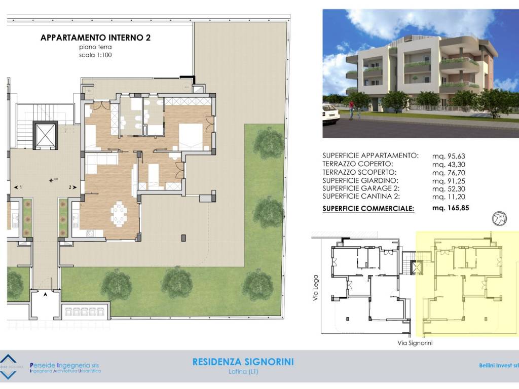 appartamento in vendita a Latina