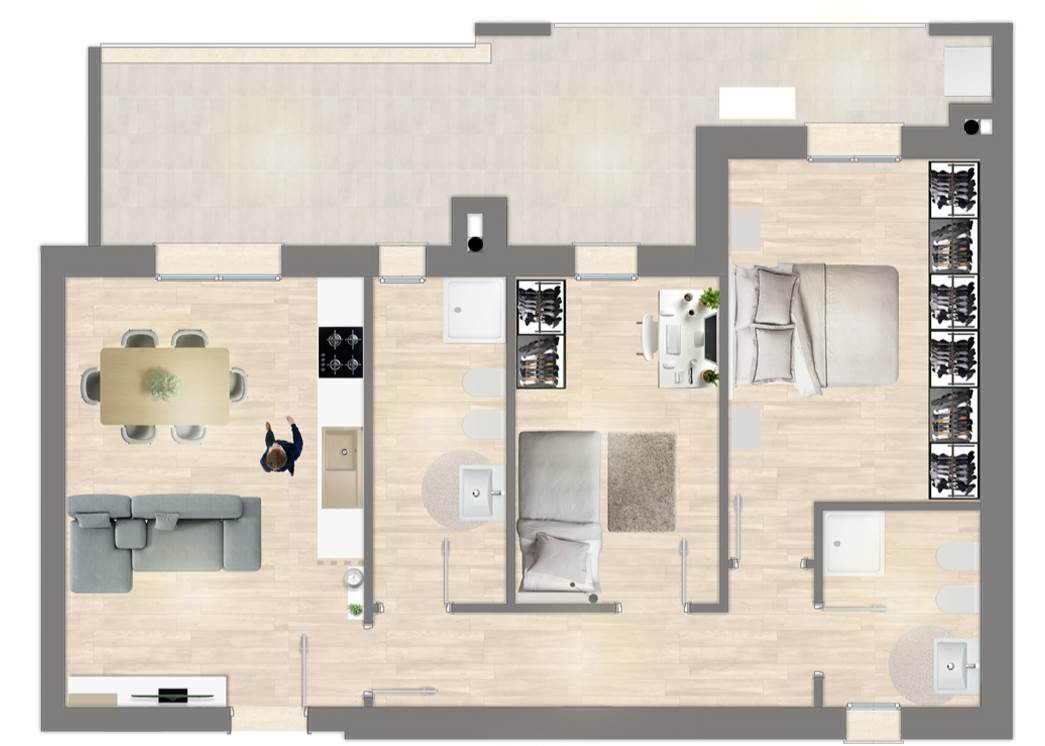 appartamento in vendita a Latina