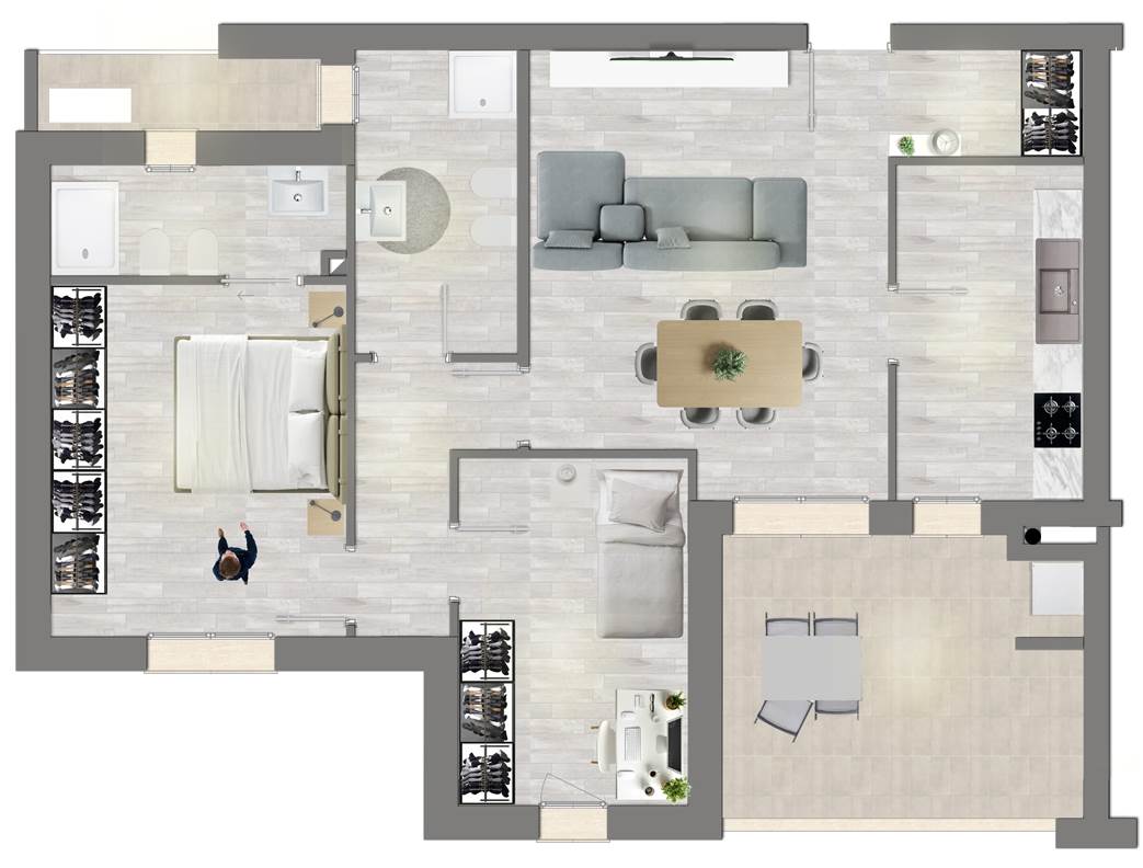 appartamento in vendita a Latina in zona Centro Città