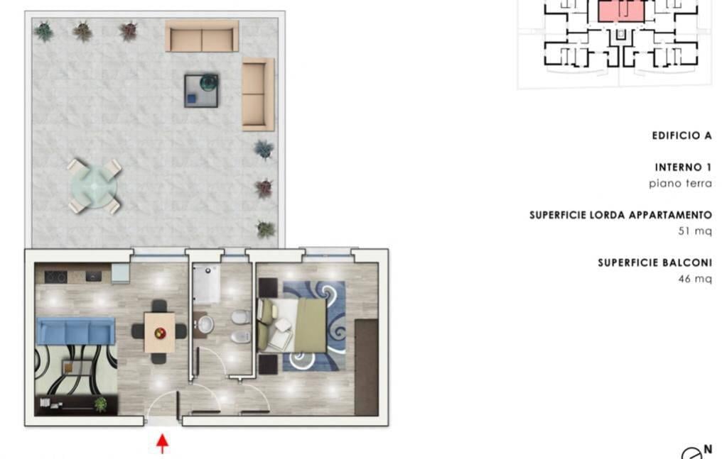 appartamento in vendita a Latina in zona Latina Scalo
