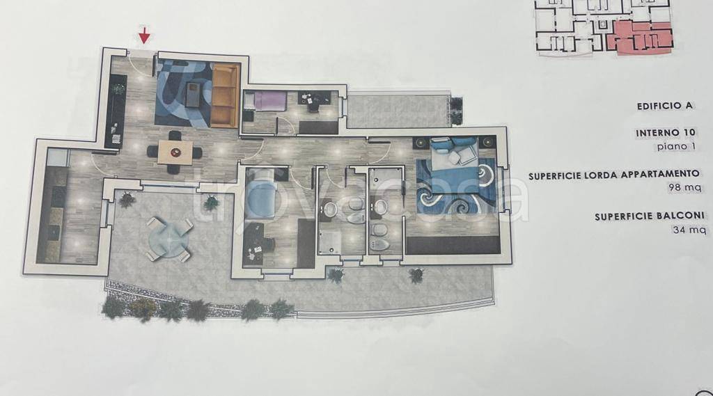 appartamento in vendita a Latina in zona Latina Scalo