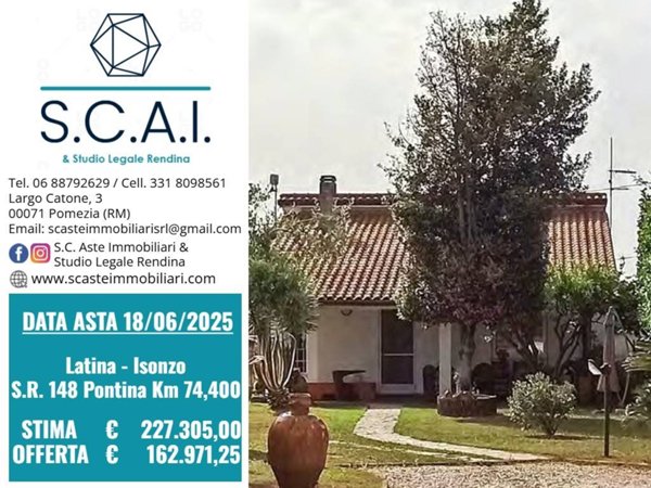 casa indipendente in vendita a Latina in zona Borgo Isonzo