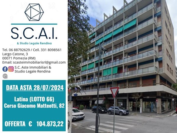 appartamento in vendita a Latina in zona Centro Città
