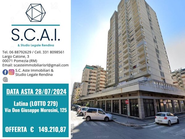 appartamento in vendita a Latina in zona Centro Città