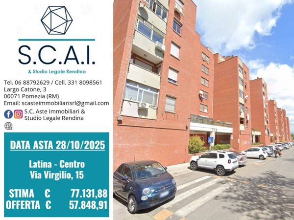 appartamento in vendita a Latina