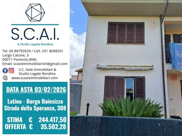 casa indipendente in vendita a Latina in zona Borgo Bainsizza