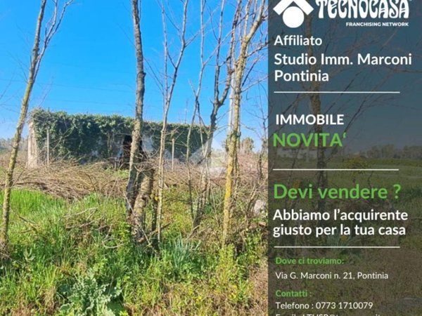 terreno agricolo in vendita a Latina in zona Borgo Grappa
