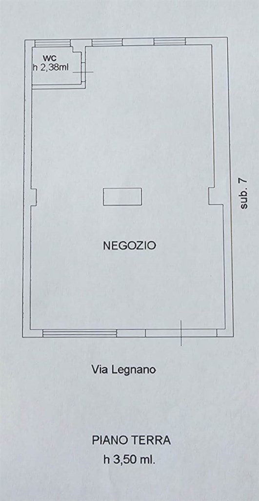 monolocale in vendita a Latina