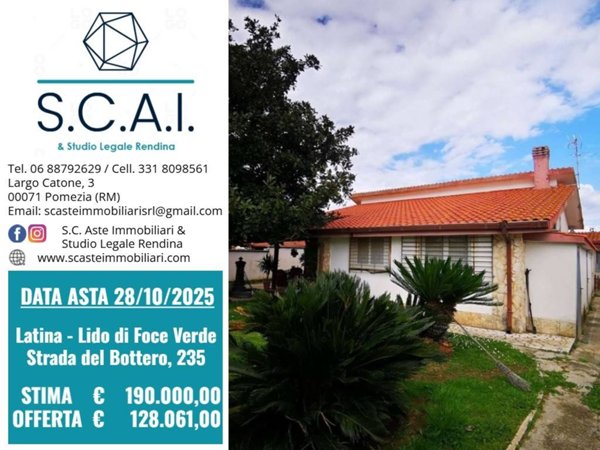 casa indipendente in vendita a Latina in zona Foce Verde