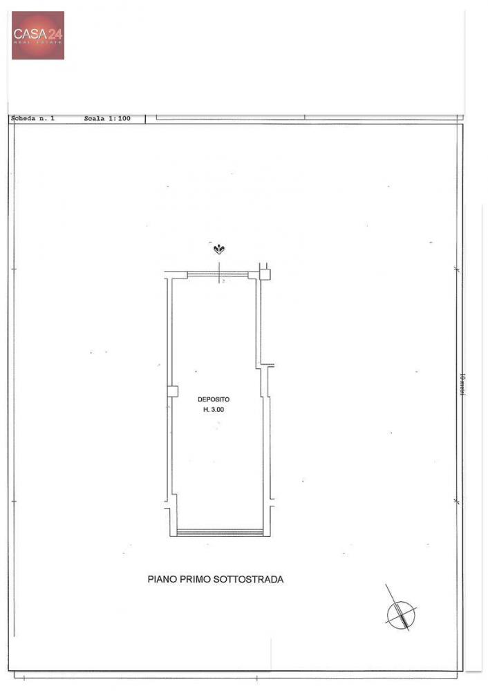 locale di sgombero in vendita a Latina