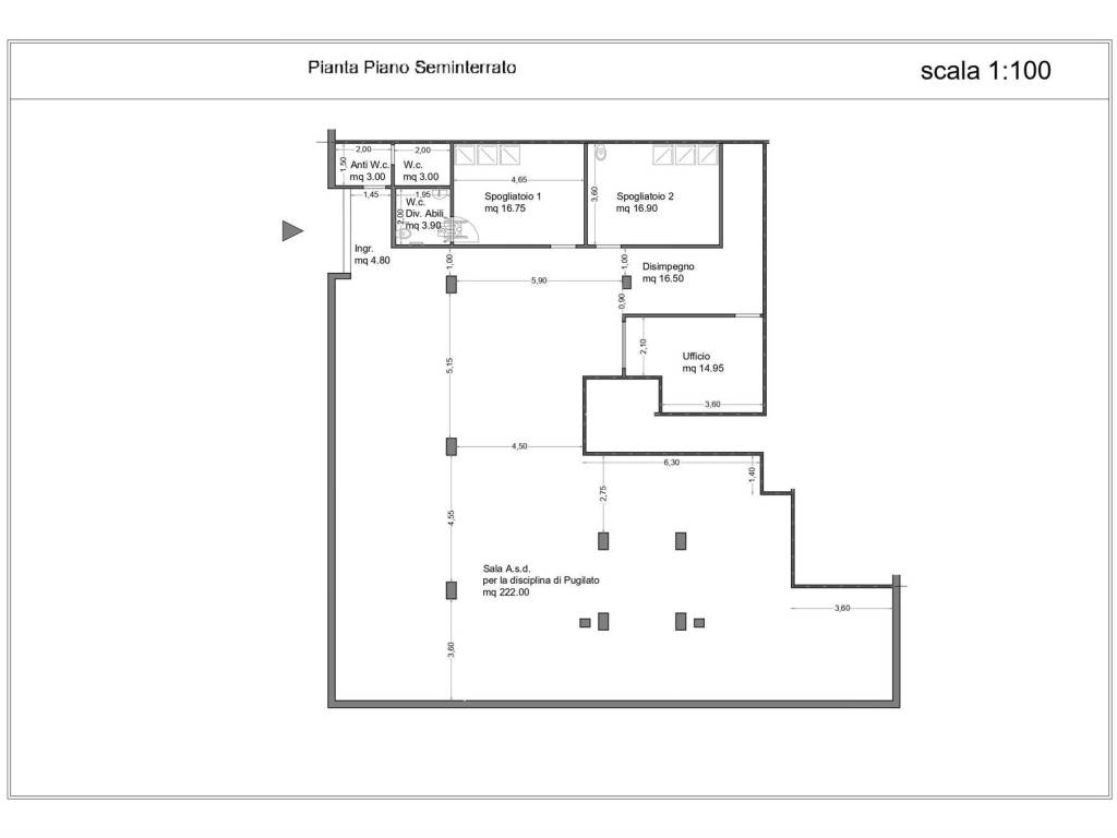 locale commerciale in vendita a Latina