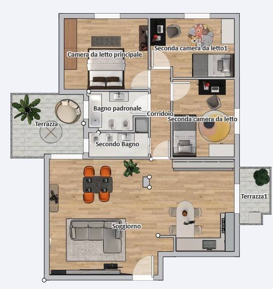 appartamento in vendita a Latina in zona Centro Città