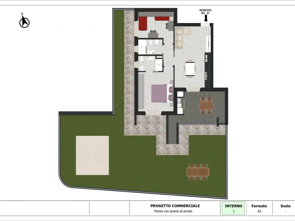 appartamento in vendita a Latina