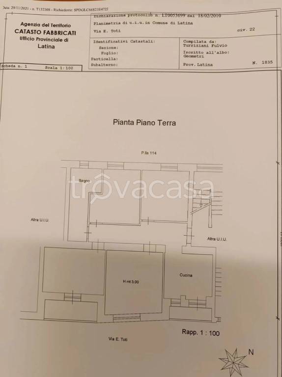 appartamento in vendita a Latina in zona Centro Città