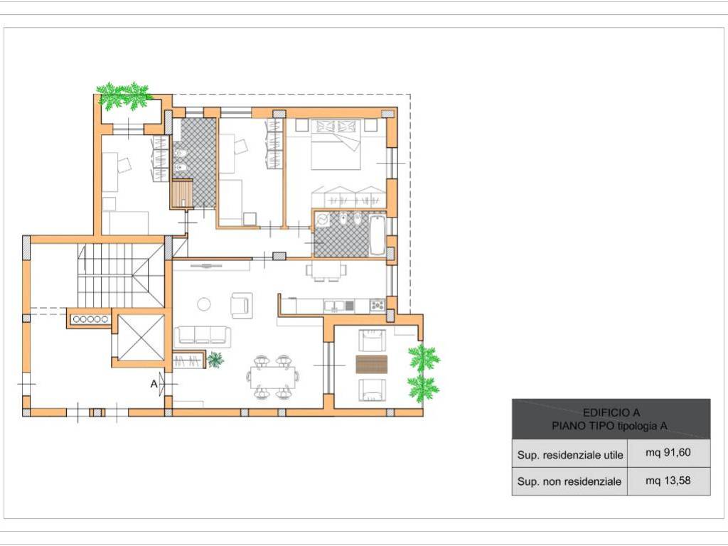 appartamento in vendita a Latina