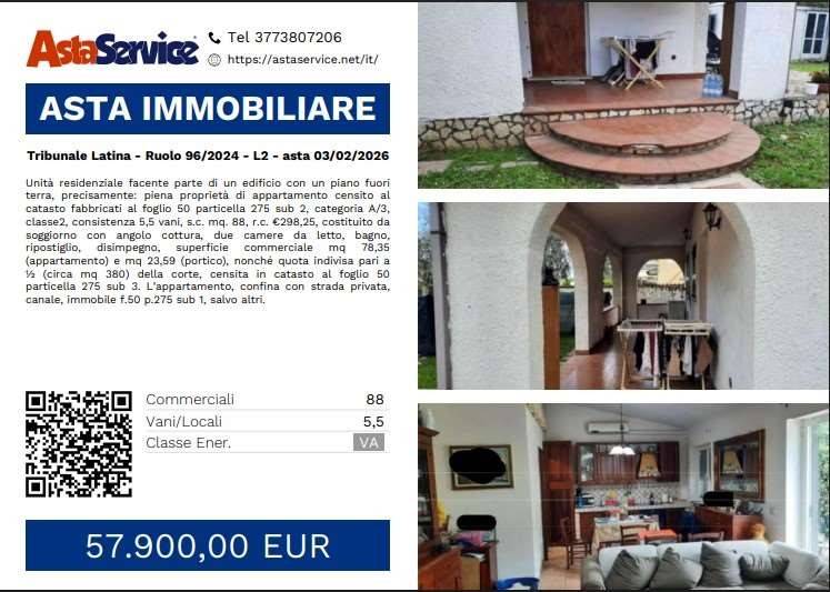 appartamento in vendita a Latina in zona Foce Verde