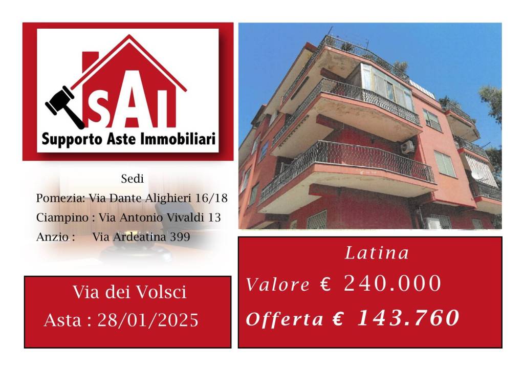 appartamento in vendita a Latina