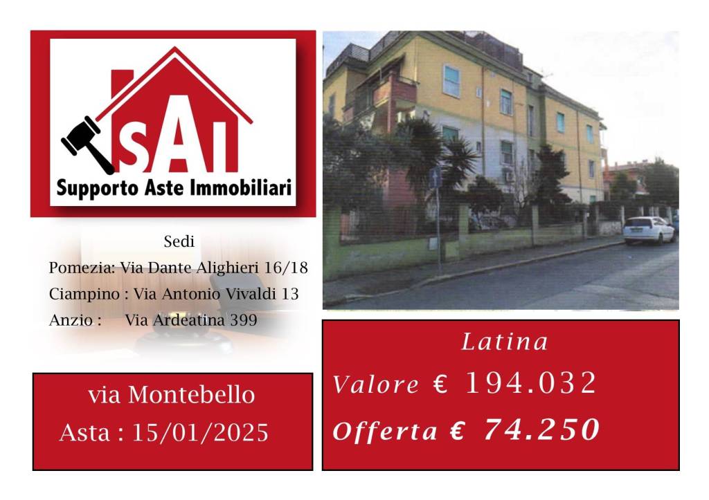 appartamento in vendita a Latina