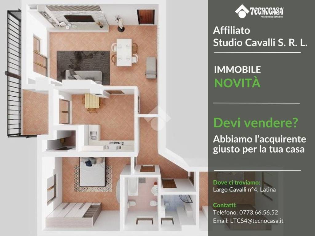 appartamento in vendita a Latina