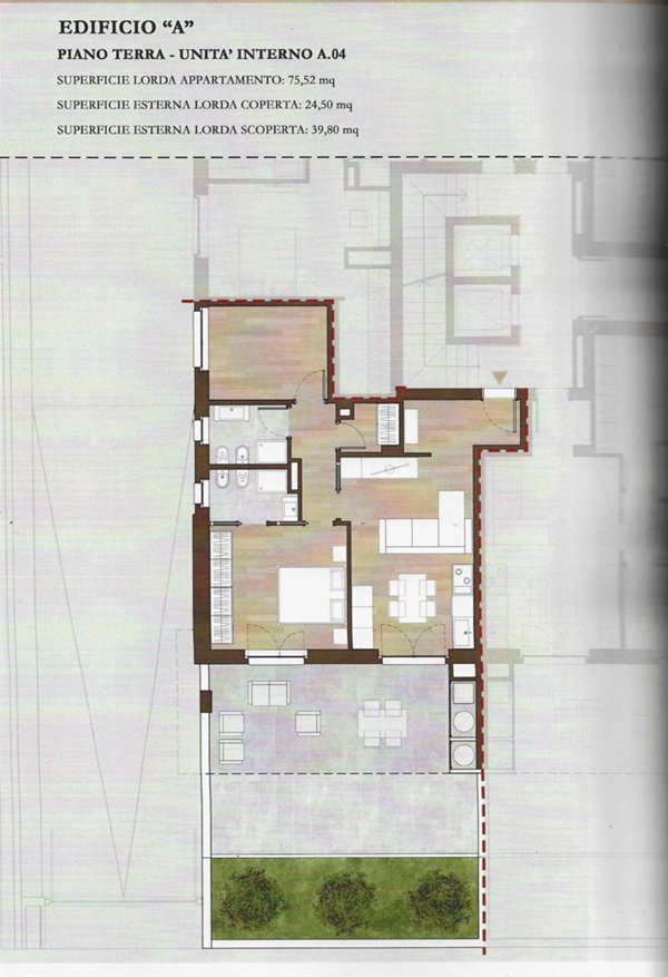 appartamento in vendita a Latina in zona Borgo Isonzo