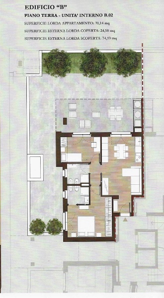 appartamento in vendita a Latina in zona Centro Città