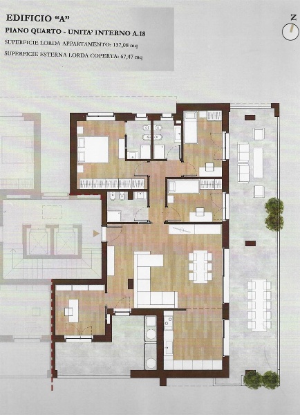 appartamento in vendita a Latina in zona Centro Città