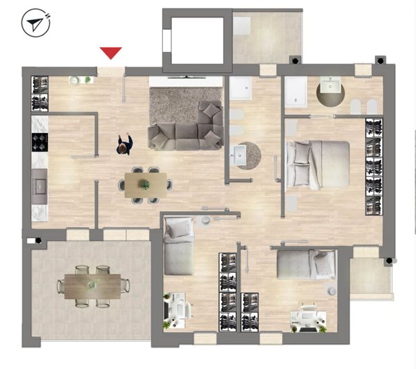 appartamento in vendita a Latina