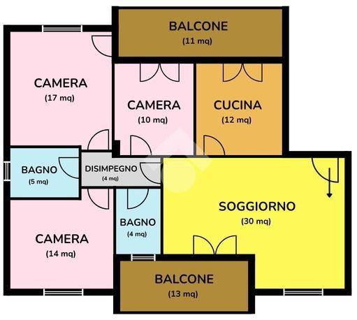 appartamento in vendita a Latina in zona Centro Città