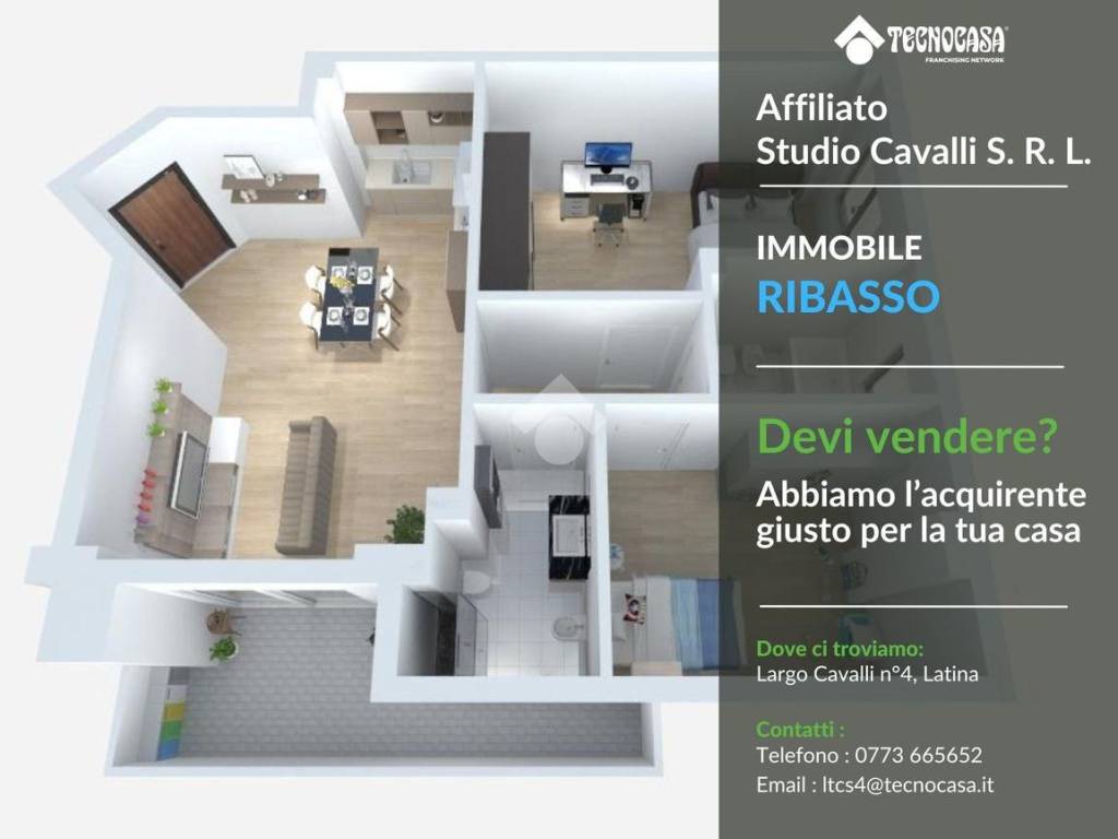 appartamento in vendita a Latina