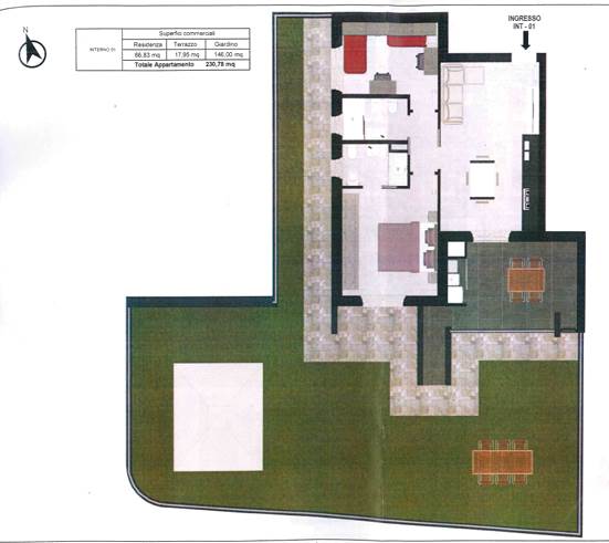 appartamento in vendita a Latina