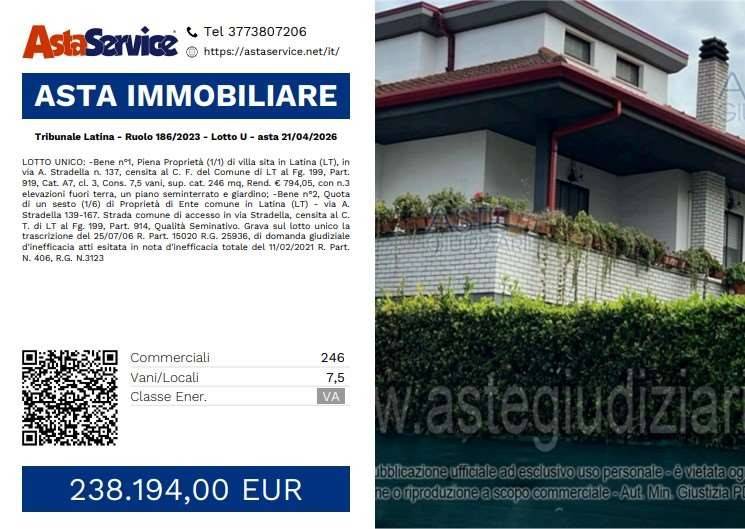 casa indipendente in vendita a Latina