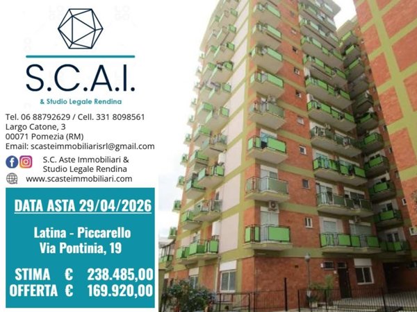 appartamento in vendita a Latina