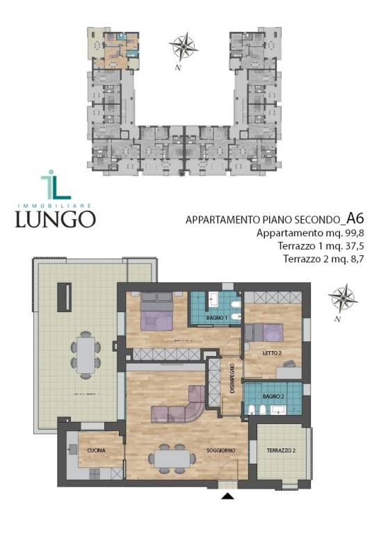 appartamento in vendita a Latina