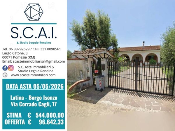casa indipendente in vendita a Latina in zona Borgo Isonzo