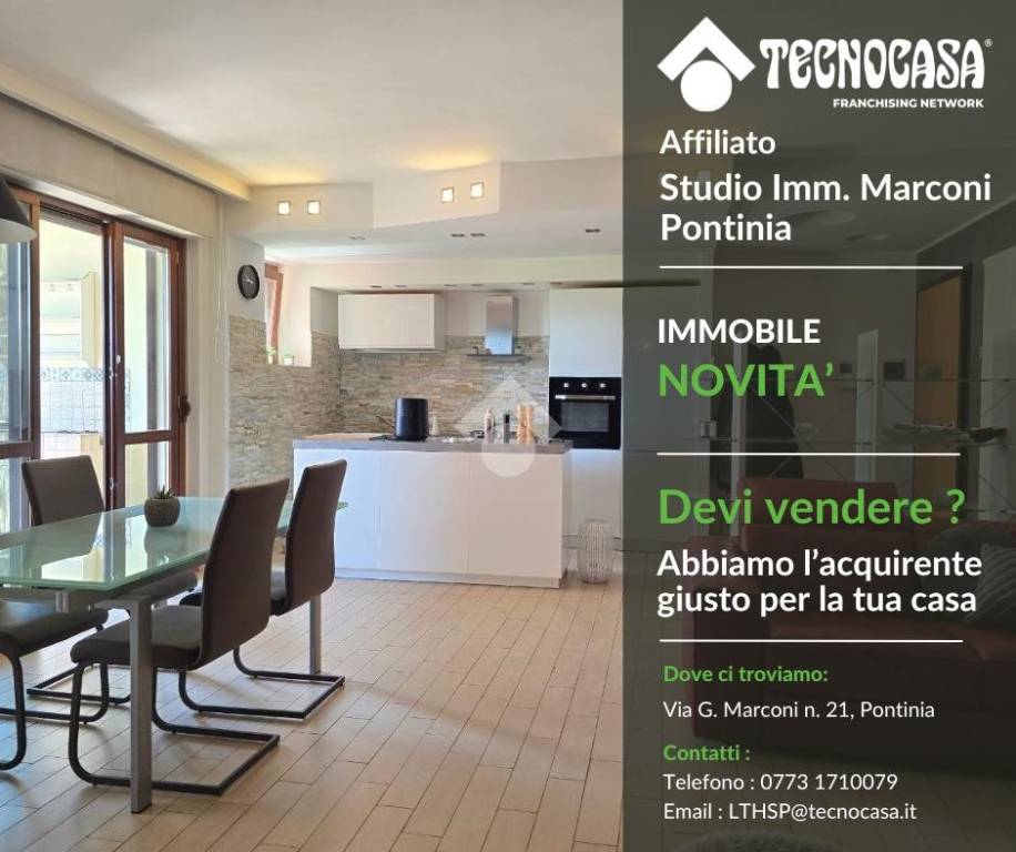 appartamento in vendita a Latina in zona Borgo San Michele
