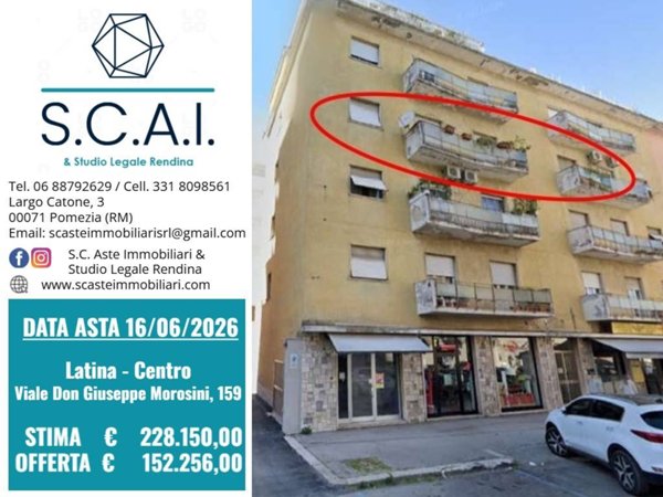 appartamento in vendita a Latina in zona Centro Città