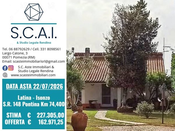 casa indipendente in vendita a Latina in zona Borgo Isonzo