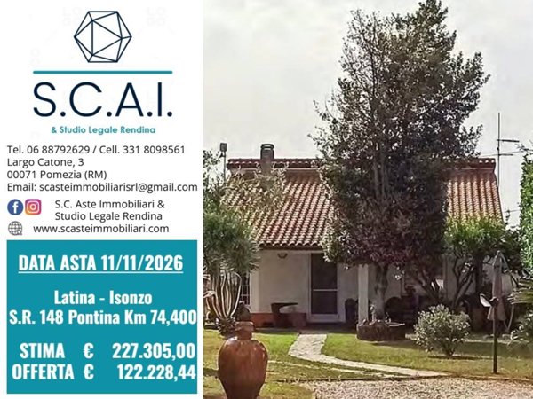 casa indipendente in vendita a Latina in zona Borgo Isonzo