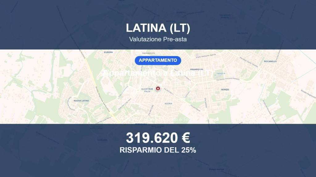 appartamento in vendita a Latina