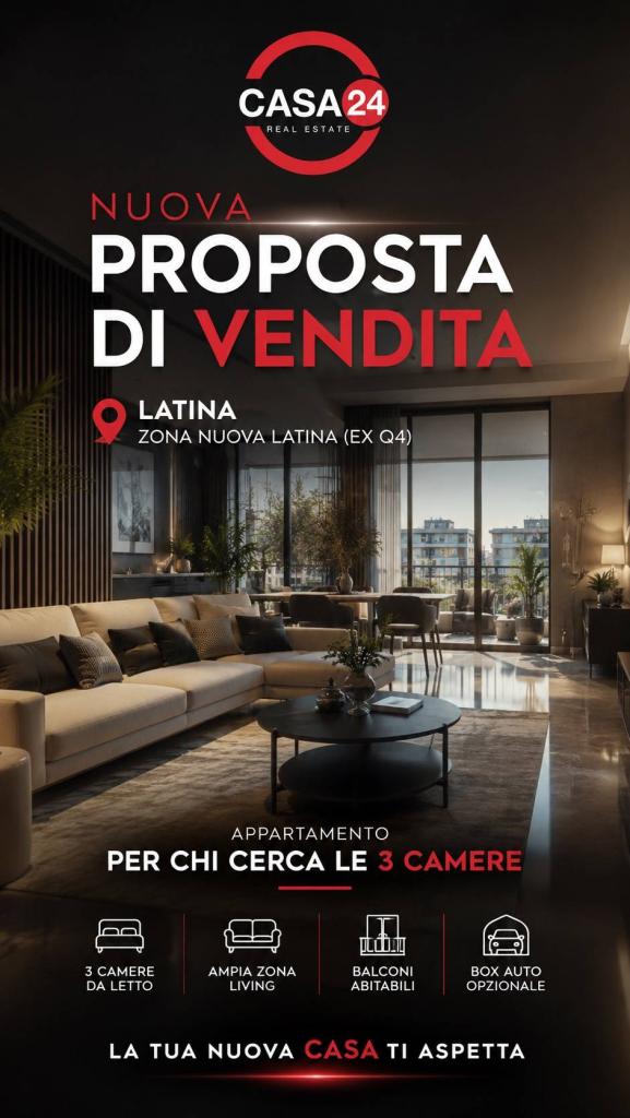 appartamento in vendita a Latina in zona Borgo Isonzo