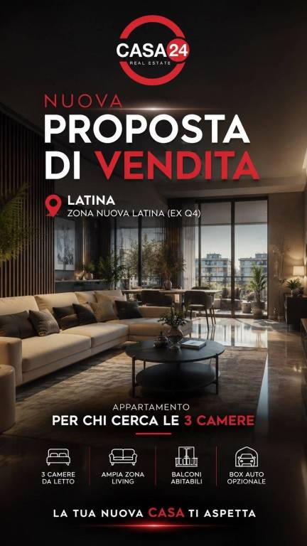appartamento in vendita a Latina