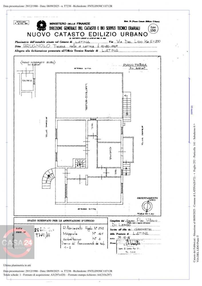 casa indipendente in vendita a Latina in zona Centro Città
