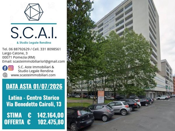 appartamento in vendita a Latina in zona Centro Città