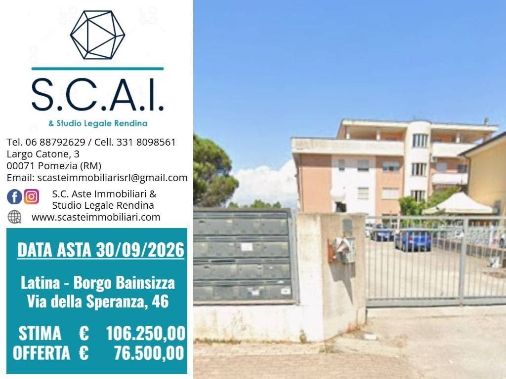appartamento in vendita a Latina in zona Borgo Bainsizza