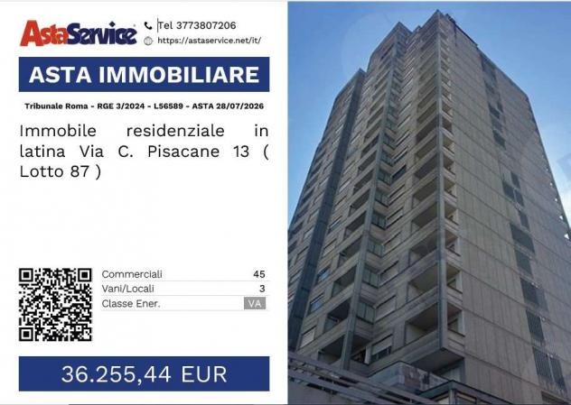 appartamento in vendita a Latina