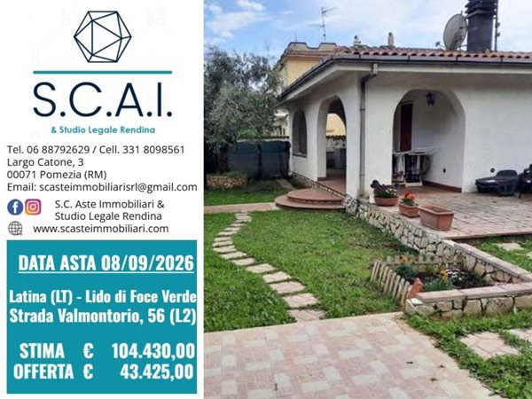 casa indipendente in vendita a Latina in zona Foce Verde