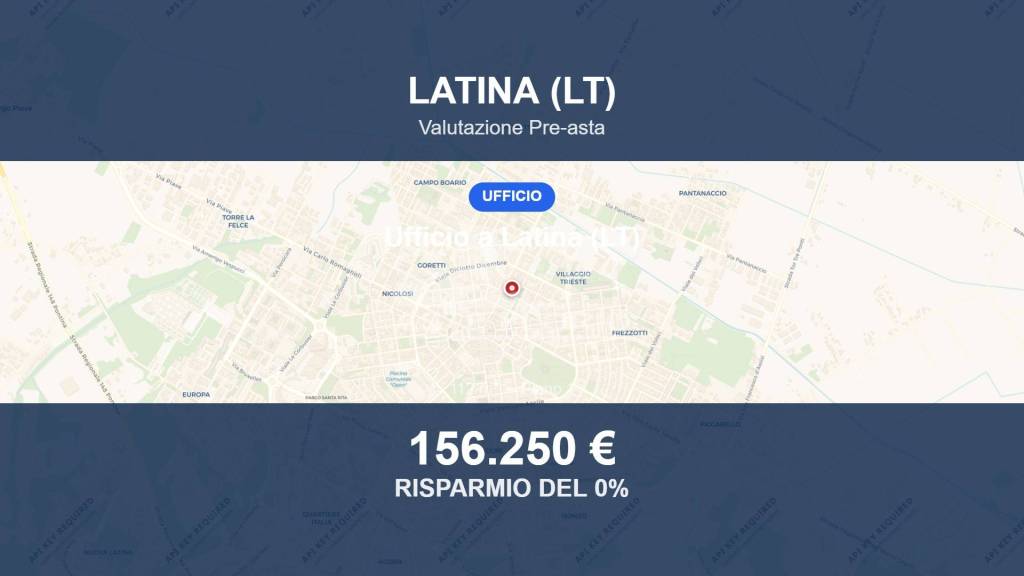 ufficio in vendita a Latina in zona Centro Città